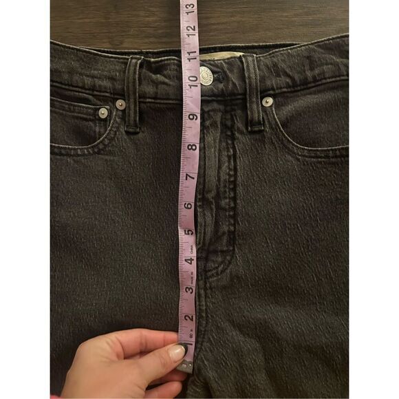 Madewell The Perfect Vintage Jean Size 25 Charcoal Gray Classic Timeless Minimal - Picture 10 of 11